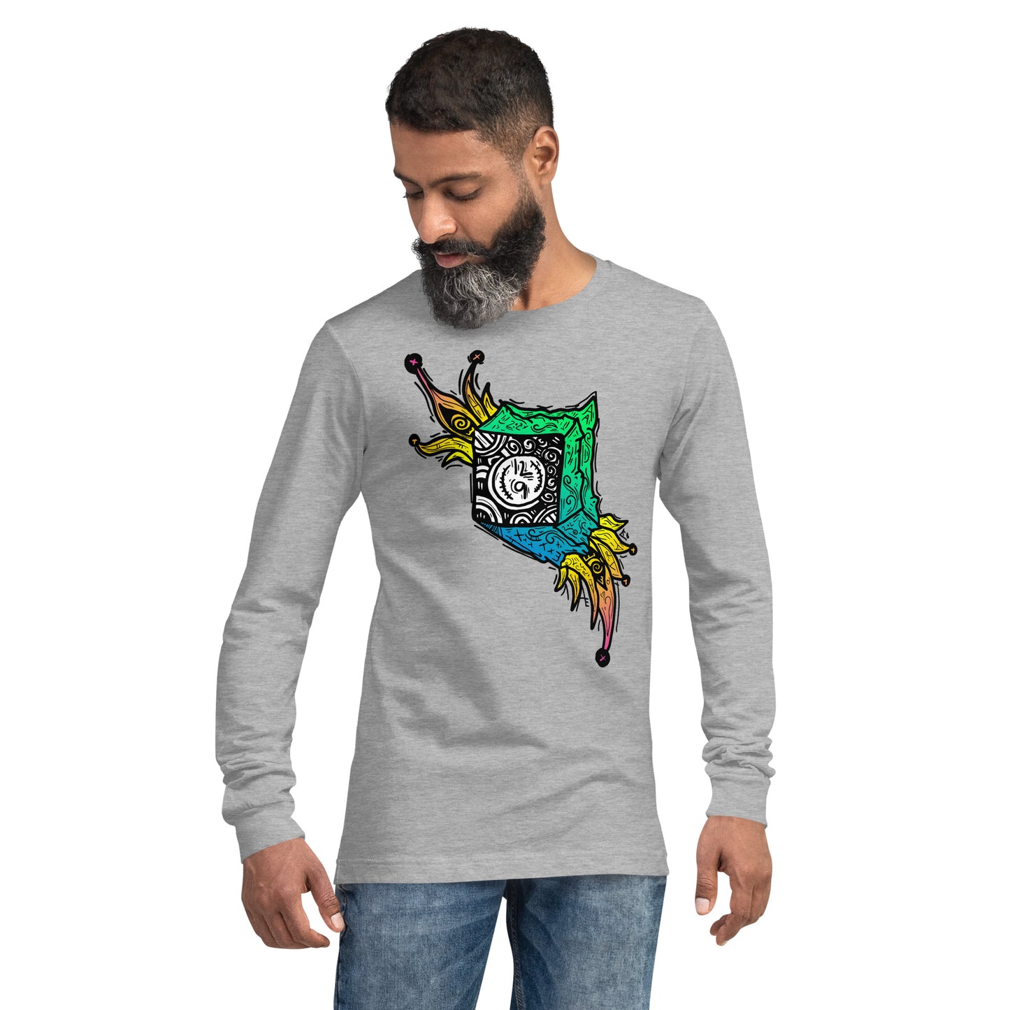 Clock in a Box Unisex Long Sleeve Tee