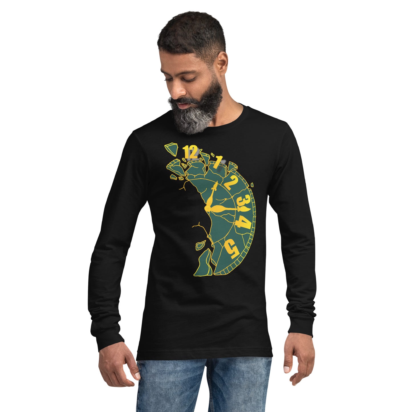 Broken Clock Unisex Long Sleeve Tee