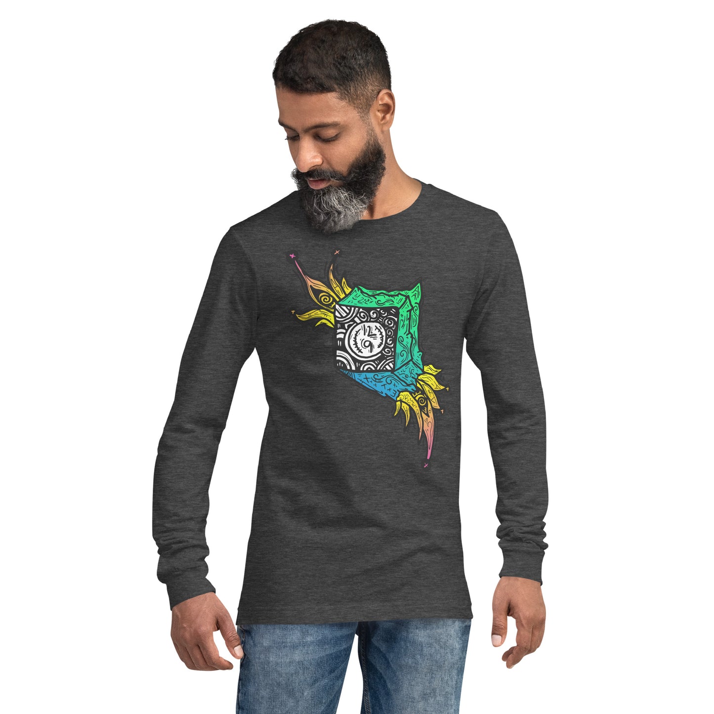 Clock in a Box Unisex Long Sleeve Tee