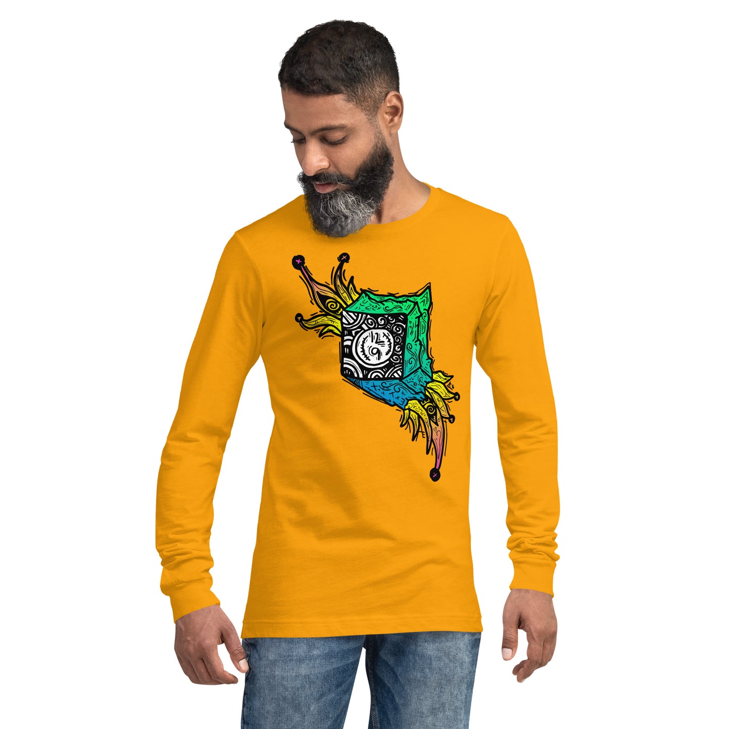 Clock in a Box Unisex Long Sleeve Tee