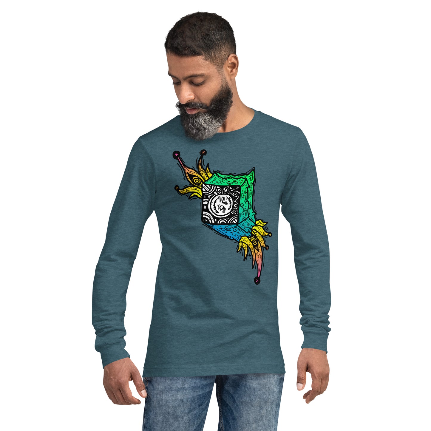 Clock in a Box Unisex Long Sleeve Tee