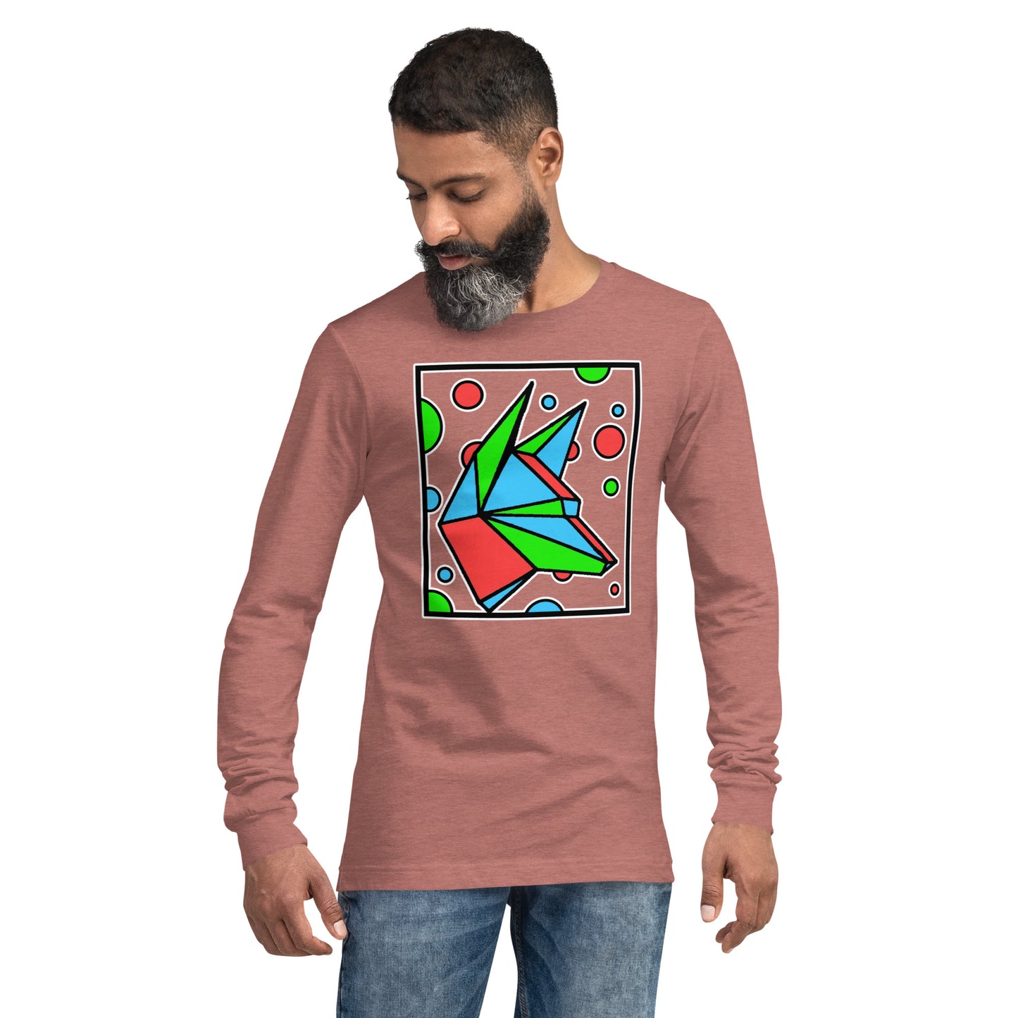 RBG Box Dog Unisex Long Sleeve Tee