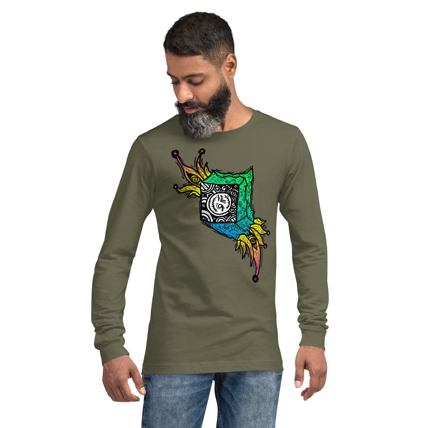 Clock in a Box Unisex Long Sleeve Tee