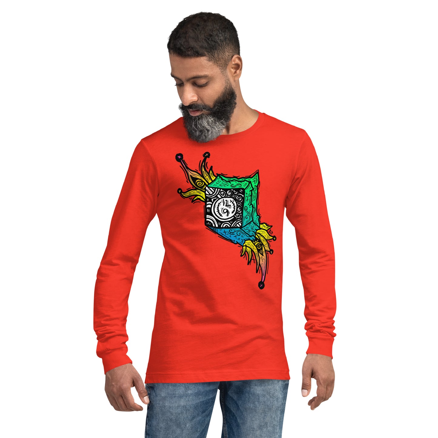 Clock in a Box Unisex Long Sleeve Tee