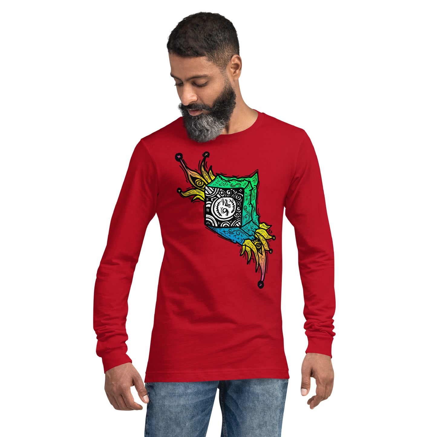 Clock in a Box Unisex Long Sleeve Tee