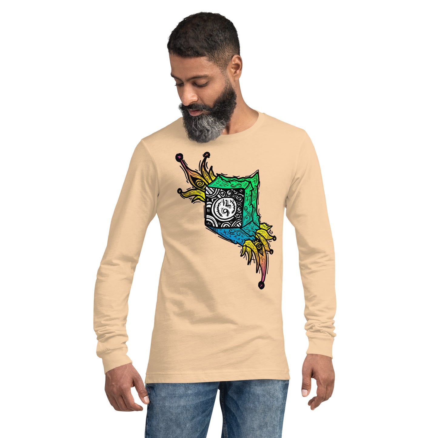 Clock in a Box Unisex Long Sleeve Tee