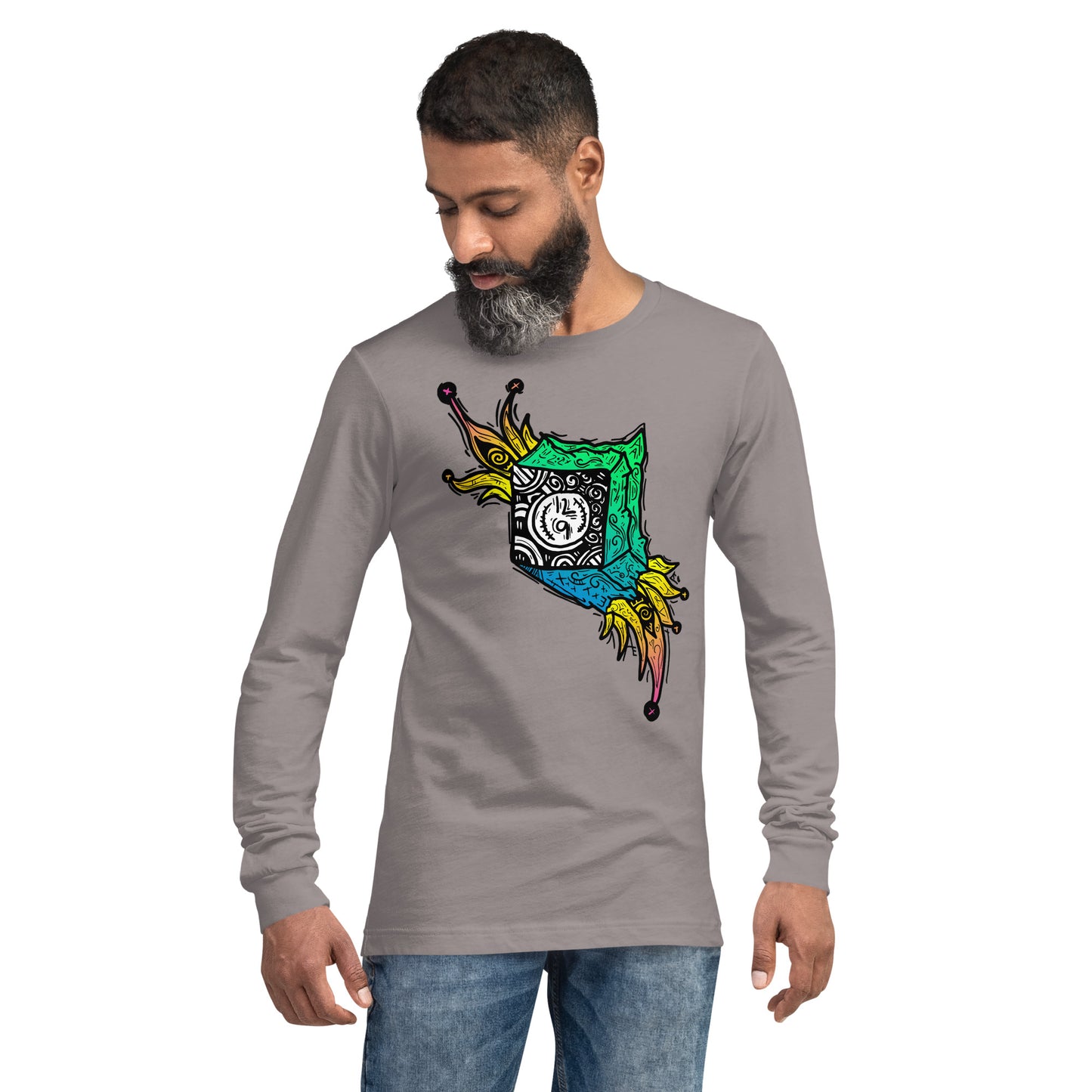 Clock in a Box Unisex Long Sleeve Tee