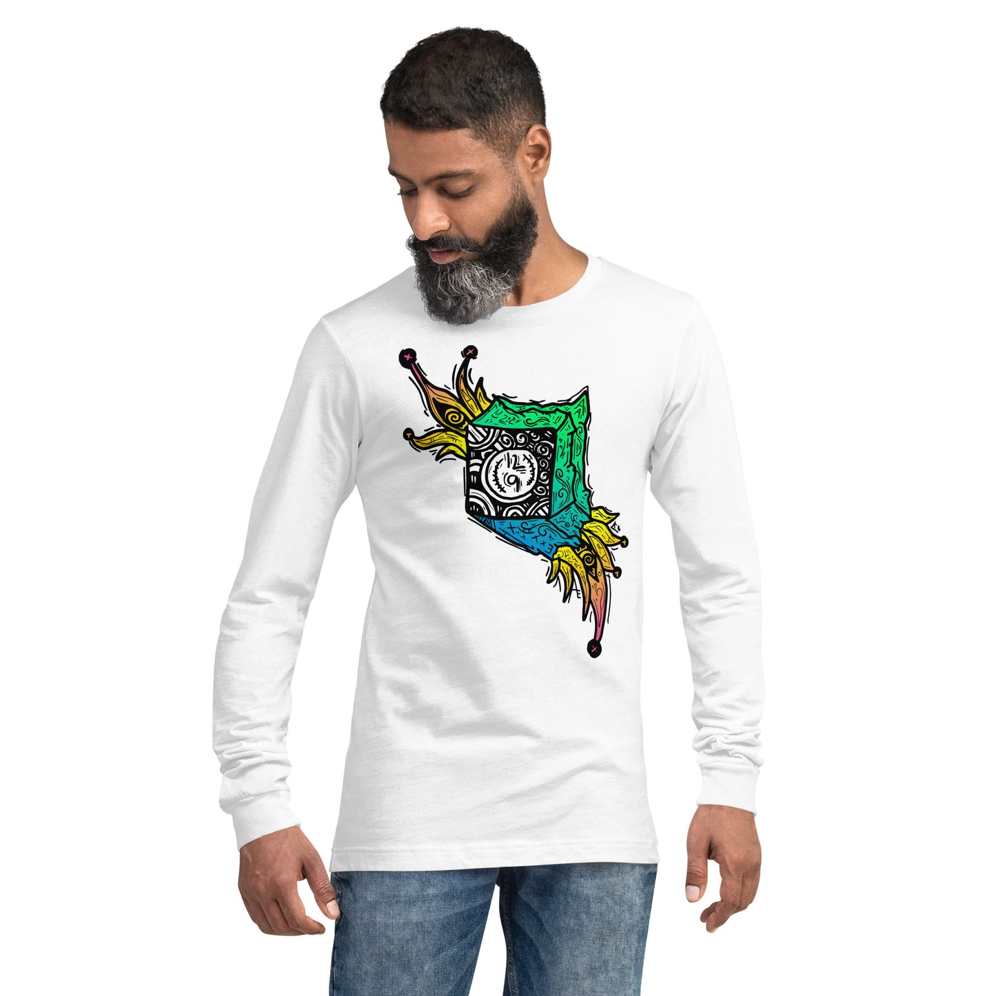 Clock in a Box Unisex Long Sleeve Tee